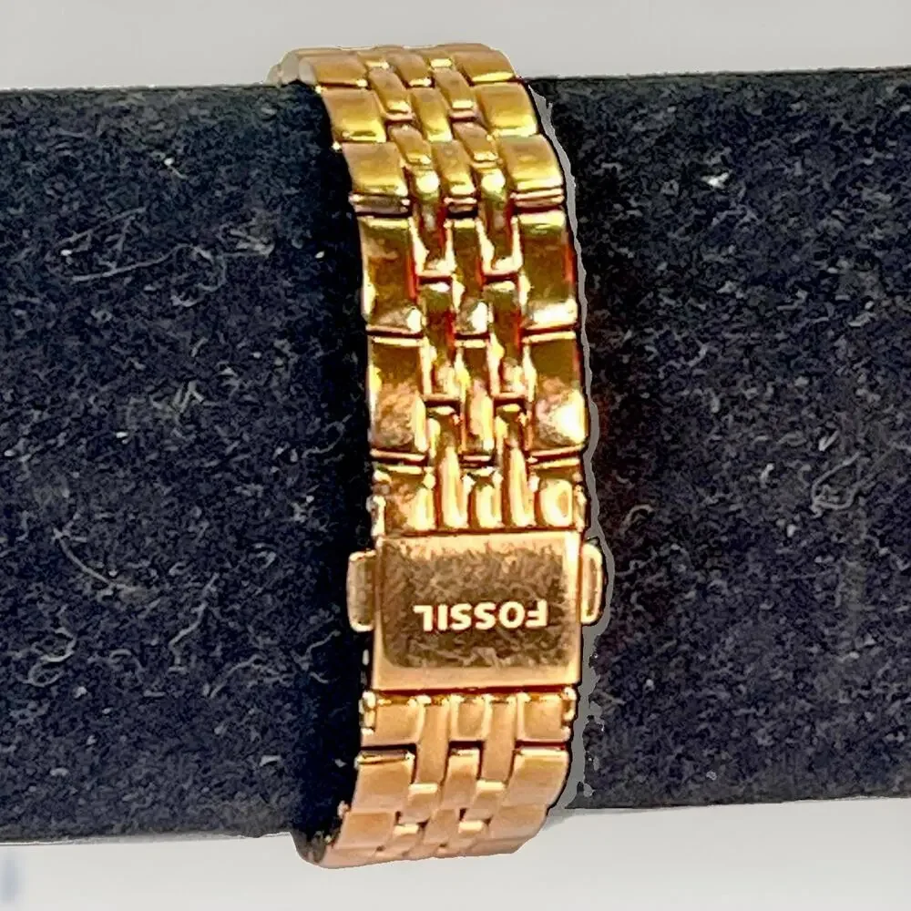 Fossil Jacqueline ES3546 Women’s Rose Gold Crystal Quartz Watch 36mm Date